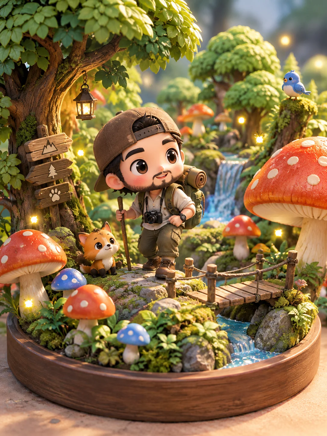 ちびキャラ森の探検ダイナミックパース - 8