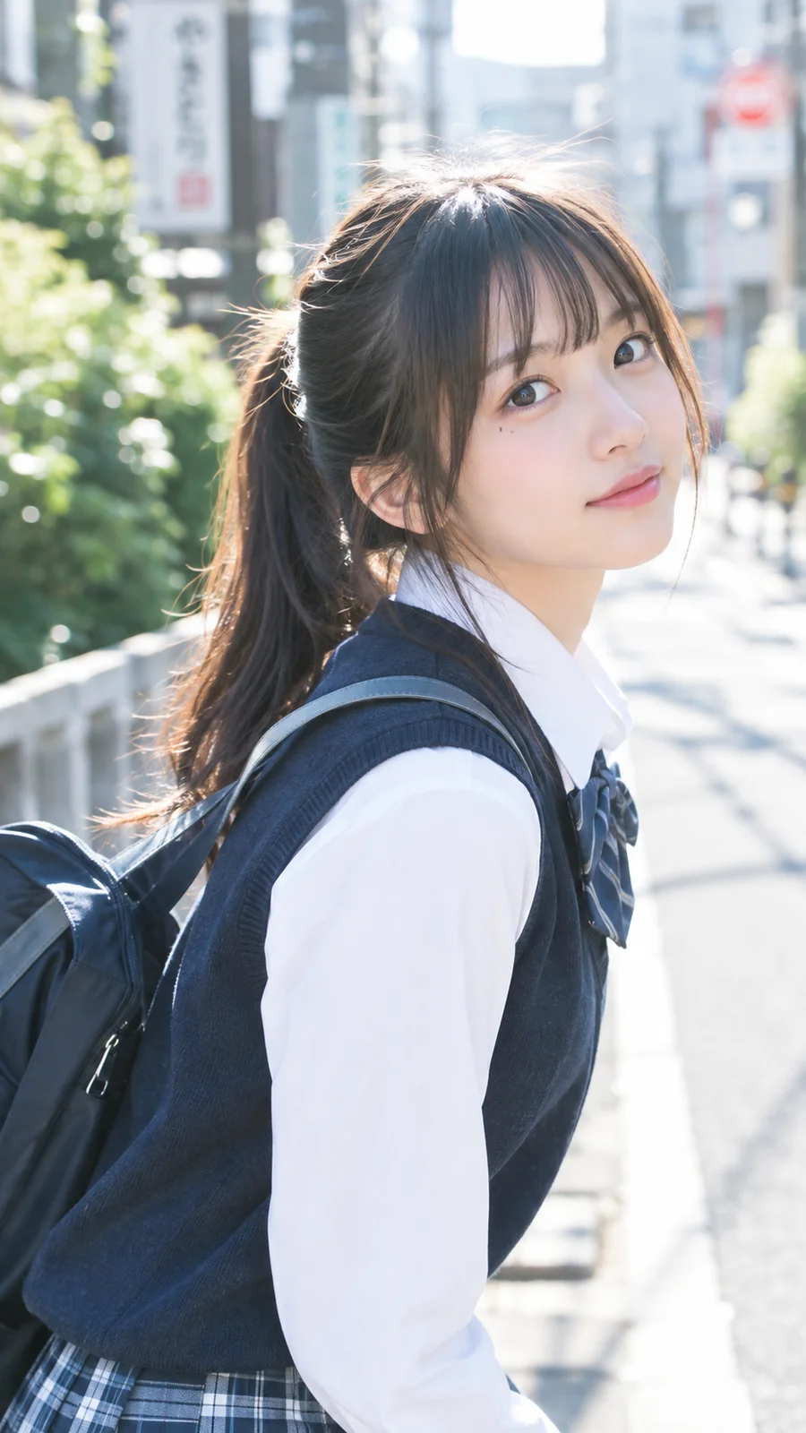 透明感あふれる日本の青春キャンパスポートレート - 4